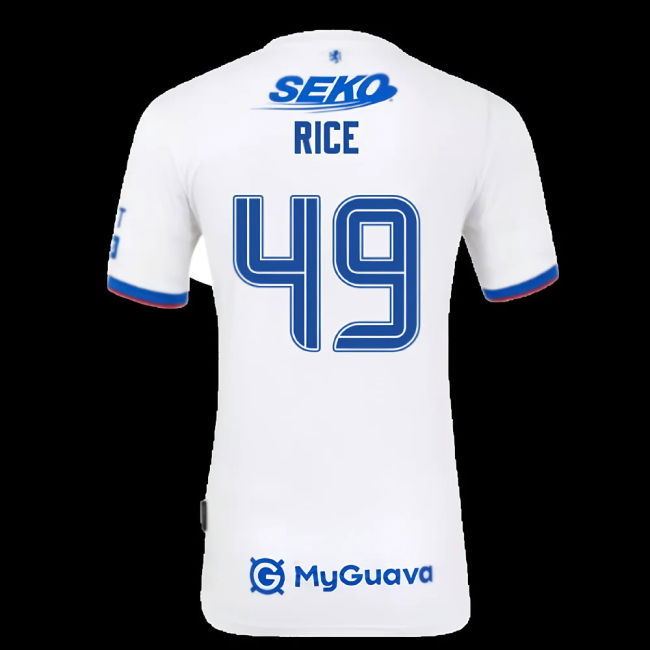 2025-2026 Rangers Away Shirt (Rice 49)