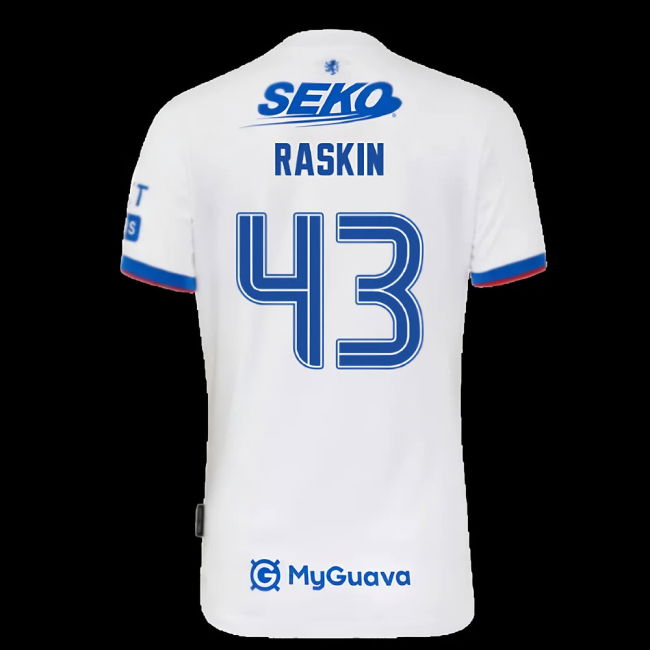 2025-2026 Rangers Away Shirt (Womens) (Raskin 43)