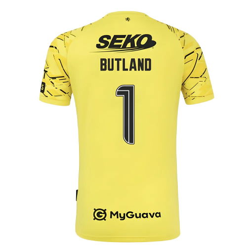 2025-2026 Rangers Home Goalkeeper Shirt (Yellow) (Butland 1)