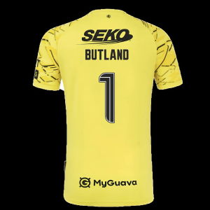 2025-2026 Rangers Home Goalkeeper Shirt (Yellow) - Kids (Butland 1)