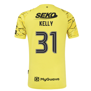 2025-2026 Rangers Home Goalkeeper Shirt (Yellow) - Kids (Kelly 31)