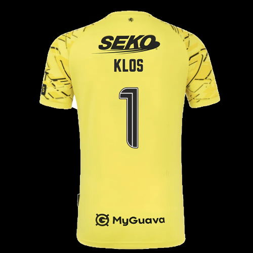 2025-2026 Rangers Home Goalkeeper Shirt (Yellow) - Kids (Klos 1)