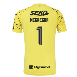 2025-2026 Rangers Home Goalkeeper Shirt (Yellow) - Kids (McGregor 1)