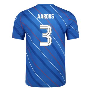 2025-2026 Rangers Home Pre Match Short Sleeve Tee (Lapis Blue) (Aarons 3)