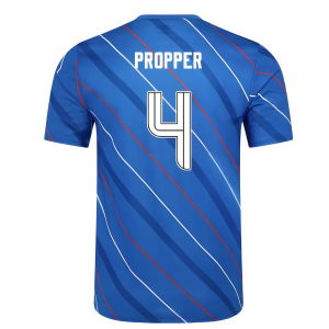 2025-2026 Rangers Home Pre Match Short Sleeve Tee (Lapis Blue) (Propper 4)