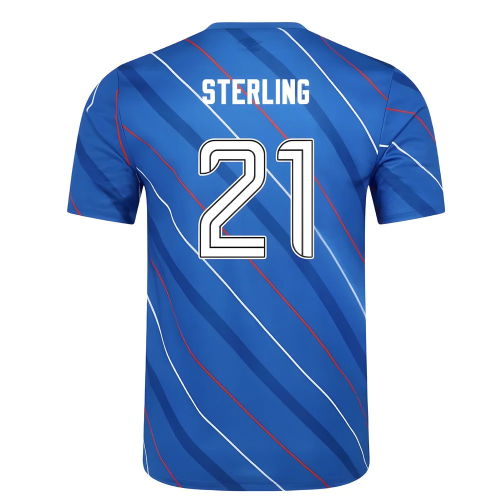 2025-2026 Rangers Home Pre Match Short Sleeve Tee (Lapis Blue) (Sterling 21)