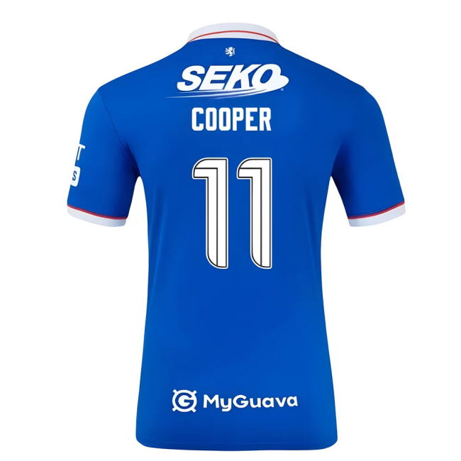 2025-2026 Rangers Home Shirt (Kids) (Cooper 11)