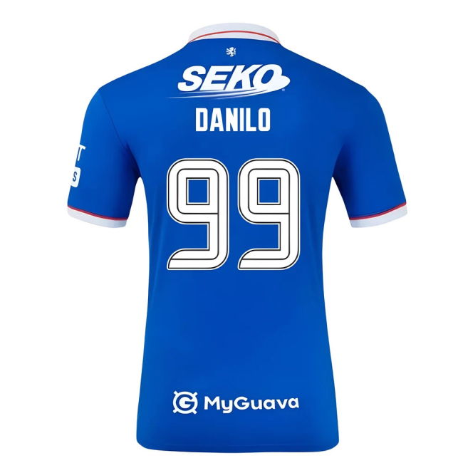 2025-2026 Rangers Home Shirt (Kids) (Danilo 99)