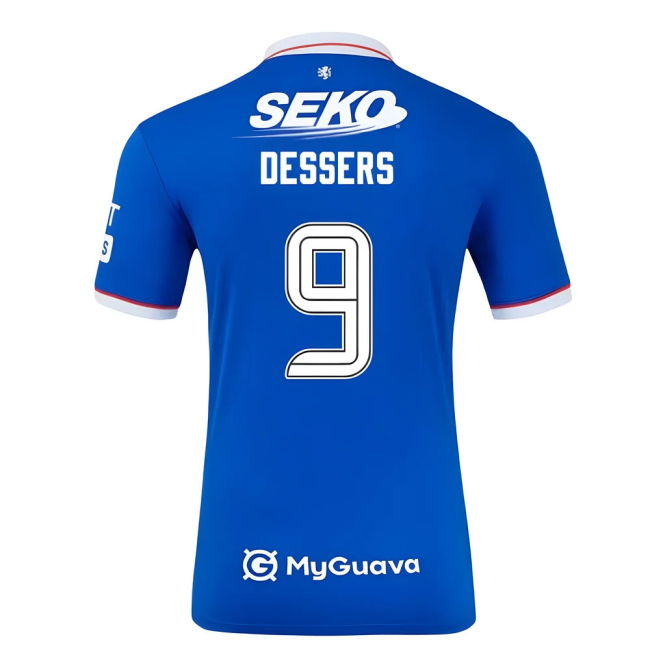 2025-2026 Rangers Home Shirt (Kids) (Dessers 9)