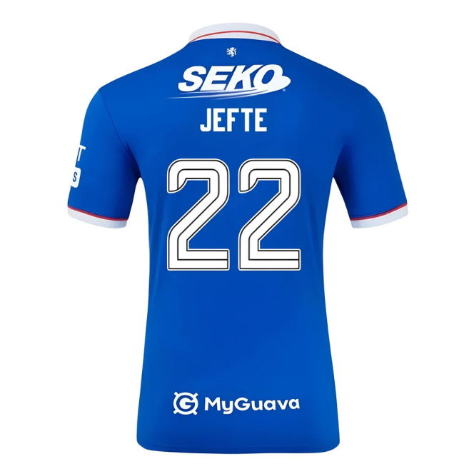 2025-2026 Rangers Home Shirt (Kids) (Jefte 22)