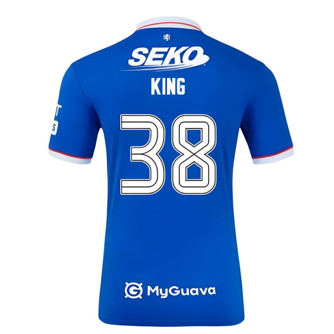 2025-2026 Rangers Home Shirt (Kids) (King 38)