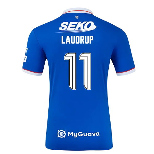 2025-2026 Rangers Home Shirt (Kids) (Laudrup 11)