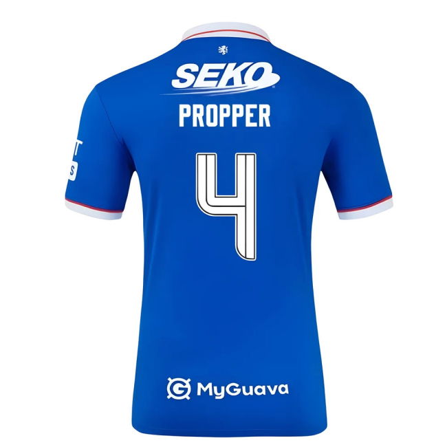 2025-2026 Rangers Home Shirt (Kids) (Propper 4)