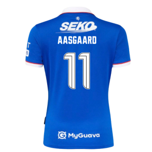 2025-2026 Rangers Home Shirt - Womens (Aasgaard 11)