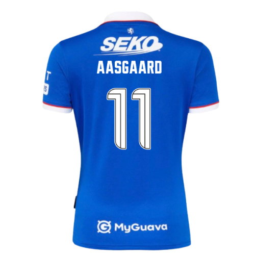 2025-2026 Rangers Home Shirt - Womens (Aasgaard 11)