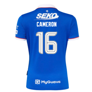 2025-2026 Rangers Home Shirt - Womens (Cameron 16)