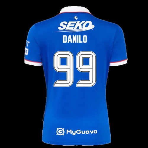 2025-2026 Rangers Home Shirt - Womens (Danilo 99)