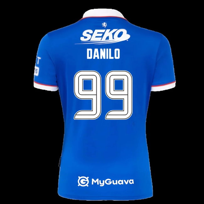 2025-2026 Rangers Home Shirt - Womens (Danilo 99)
