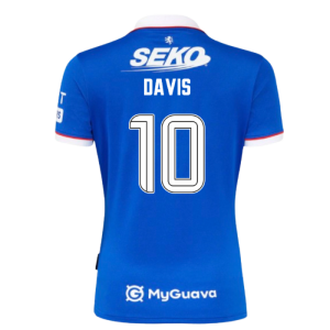 2025-2026 Rangers Home Shirt - Womens (Davis 10)