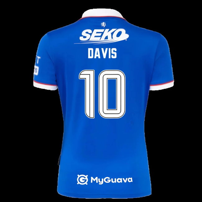 2025-2026 Rangers Home Shirt - Womens (Davis 10)