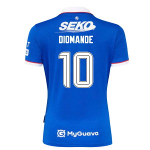 2025-2026 Rangers Home Shirt - Womens (Diomande 10)