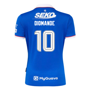 2025-2026 Rangers Home Shirt - Womens (Diomande 10)