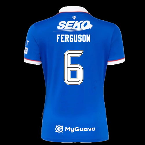 2025-2026 Rangers Home Shirt - Womens (Ferguson 6)