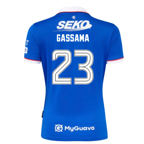 2025-2026 Rangers Home Shirt - Womens (Gassama 23)
