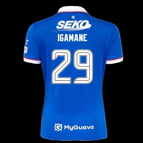 2025-2026 Rangers Home Shirt - Womens (Igamane 29)