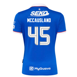 2025-2026 Rangers Home Shirt - Womens (McCausland 45)