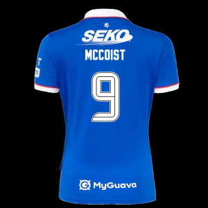 2025-2026 Rangers Home Shirt - Womens (McCoist 9)