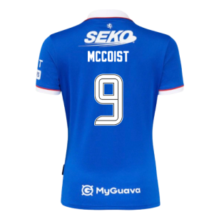 2025-2026 Rangers Home Shirt - Womens (McCoist 9)