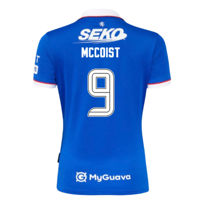 2025-2026 Rangers Home Shirt - Womens (McCoist 9)