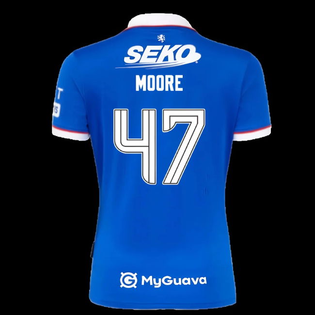 2025-2026 Rangers Home Shirt - Womens (Moore 47)