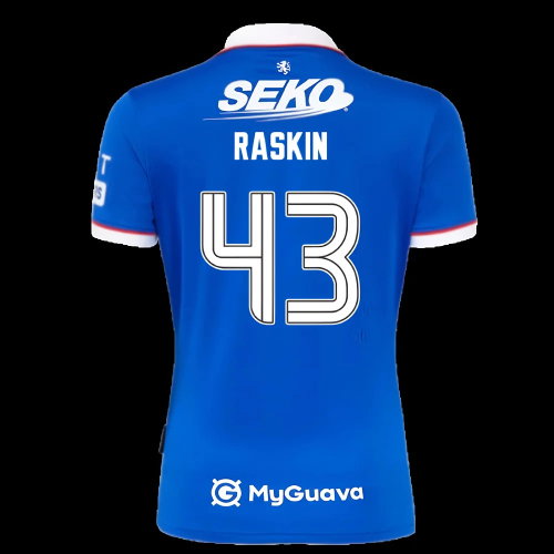 2025-2026 Rangers Home Shirt - Womens (Raskin 43)