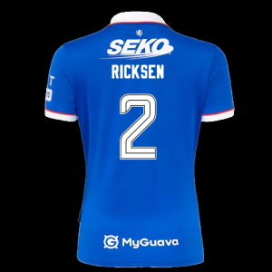 2025-2026 Rangers Home Shirt - Womens (Ricksen 2)