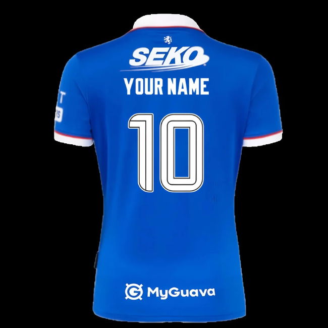 2025-2026 Rangers Home Shirt - Womens (Your Name)