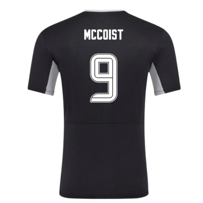 2025-2026 Rangers Pro Training Tee (Caviar) (McCoist 9)