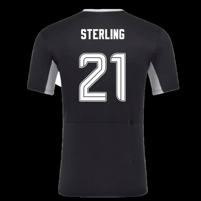 2025-2026 Rangers Pro Training Tee (Caviar) (Sterling 21)