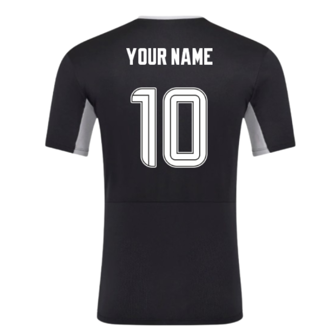 2025-2026 Rangers Pro Training Tee (Caviar) (Your Name)