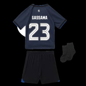 2025-2026 Rangers Third Baby Kit (Gassama 23)