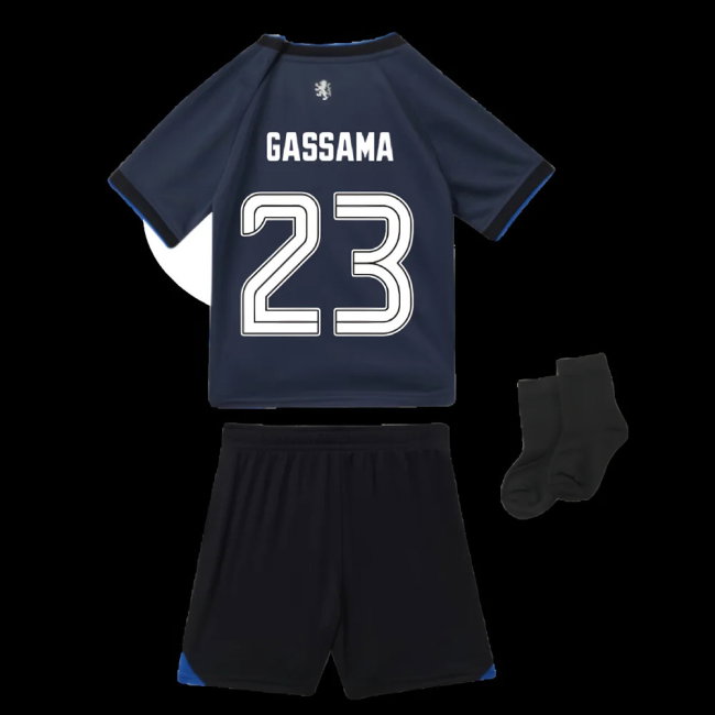 2025-2026 Rangers Third Baby Kit (Gassama 23)