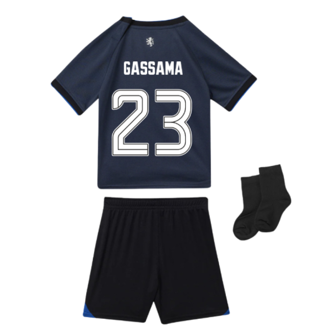 2025-2026 Rangers Third Baby Kit (Gassama 23)