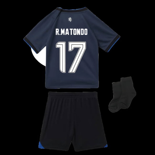 2025-2026 Rangers Third Baby Kit (R.Matondo 17)