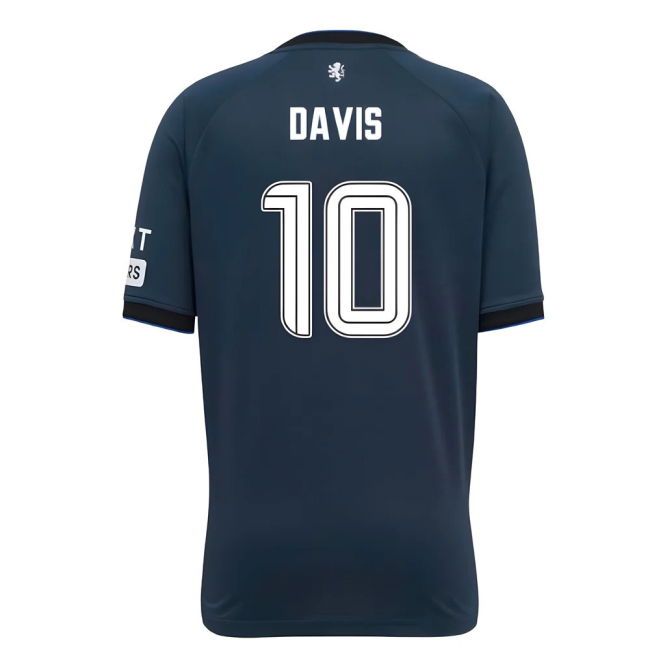 2025-2026 Rangers Third Shirt (Kids) (Davis 10)