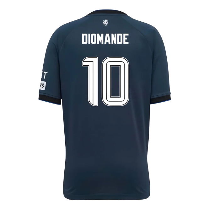 2025-2026 Rangers Third Shirt (Kids) (Diomande 10)