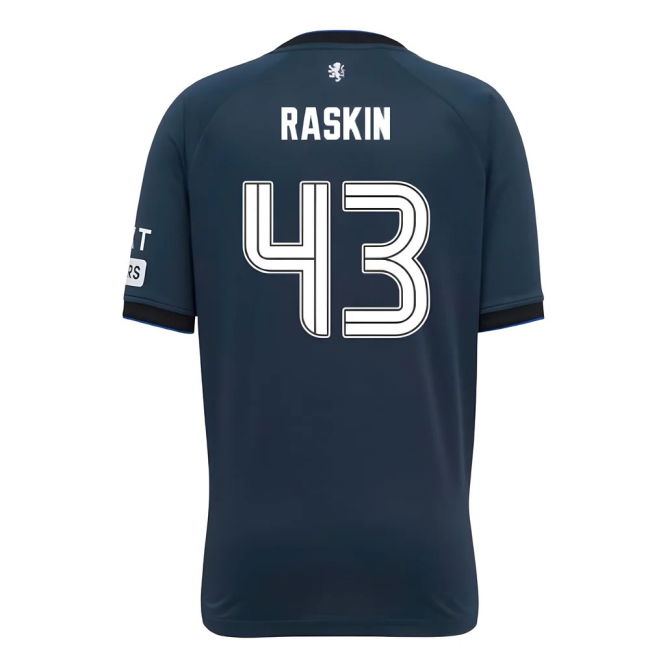 2025-2026 Rangers Third Shirt (Kids) (Raskin 43)