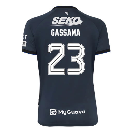 2025-2026 Rangers Third Shirt - Womens (Gassama 23)