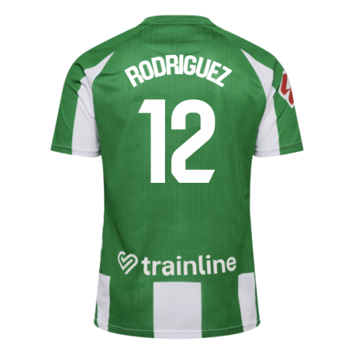 2025-2026 Real Betis Home Shirt (Rodriguez 12)