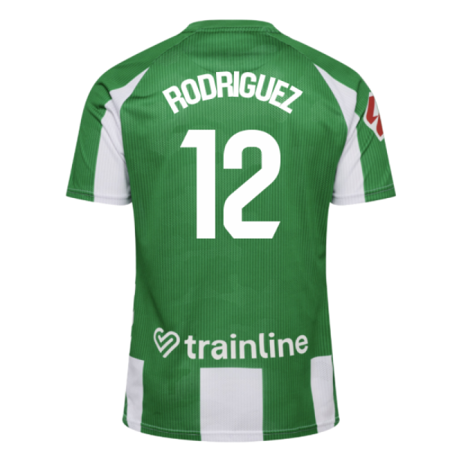 2025-2026 Real Betis Home Shirt (Rodriguez 12)